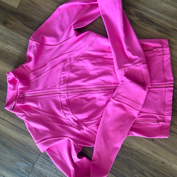 NWOT Lululemon Hot Pink Define Jacket - Picture 9 of 11